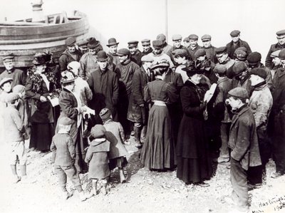 Sufragistas em Hastings, 1908 de English Photographer