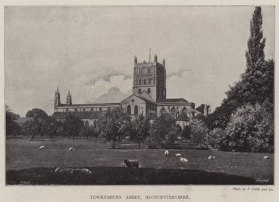 Abadia de Tewkesbury, Gloucestershire de English Photographer