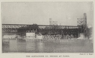 A, alexander iii, ponte, em, paris de English Photographer