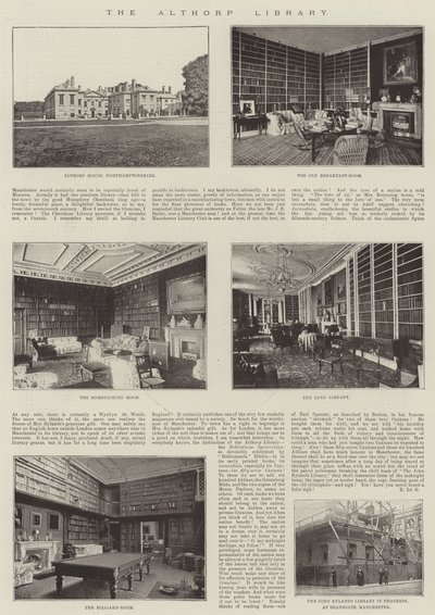 A Biblioteca Althorp de English Photographer