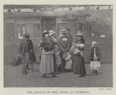 A chegada da Sra. Botha em Waterloo de English Photographer