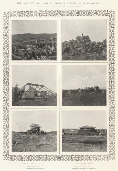 O Sistema de Construção de Lord Kitcheners Blockhouses de English Photographer