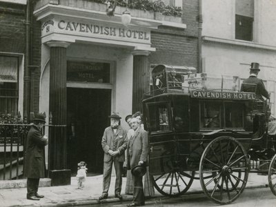 O Cavendish Hotel, em Londres de English Photographer