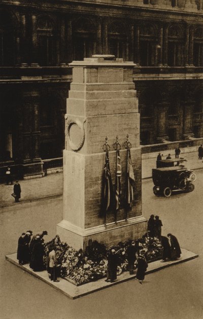 The Cenotaph, Whitehall, Londres (foto a p/b) de English Photographer