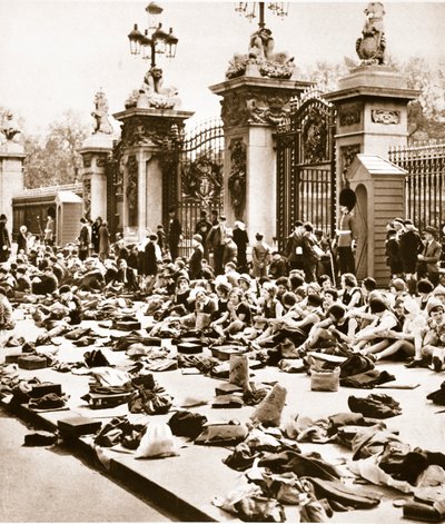O feriado do jubileu das crianças, 1935 de English Photographer
