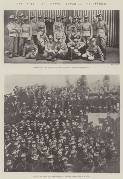 Voluntários Imperiais da Cidade de Londres de English Photographer