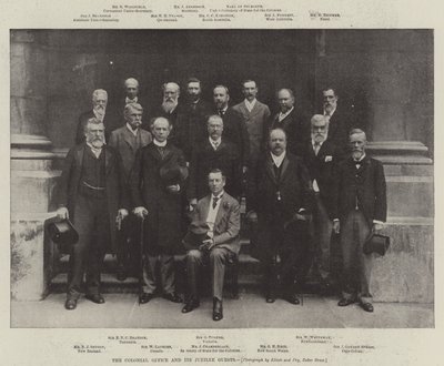 O Escritório Colonial e seus convidados jubilares de English Photographer