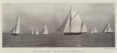 The Cowes Regatta, a corrida pela Copa dos Imperadores de English Photographer