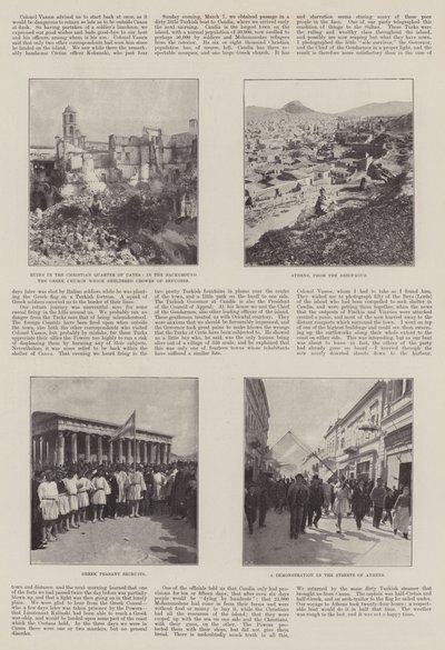 A revolta cretense de 1897 de English Photographer