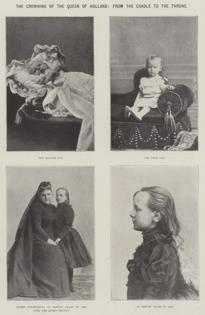 A coroação da rainha da Holanda, do berço ao trono de English Photographer