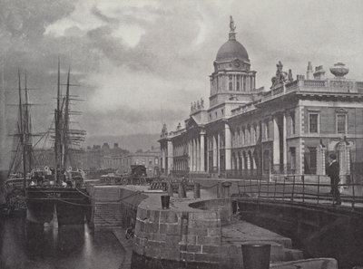 A alfândega, Dublin de English Photographer