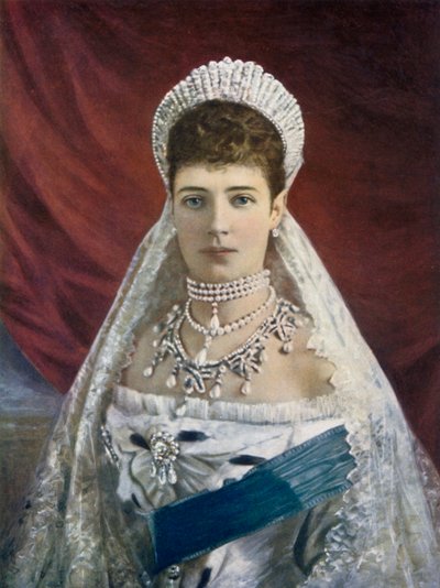 A imperatriz viúva da Rússia de English Photographer