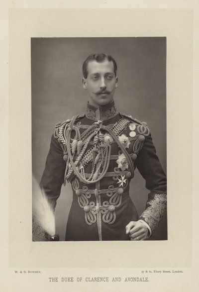 O duque de Clarence e Avondale de English Photographer