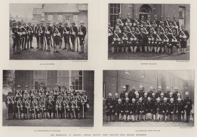 A Expedição a Ashanti, Corpo de Serviço Especial selecionado dos Regimentos Britânicos de English Photographer