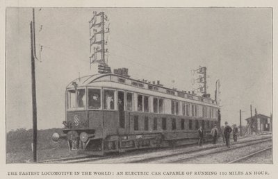 A Locomotiva Mais Rápida do Mundo, um Carro Elétrico Capaz de Correr 110 Milhas por Hora de English Photographer