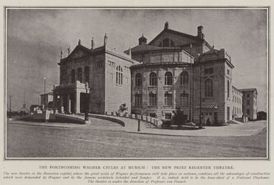 Os próximos ciclos de Wagner em Munique, o New Prinz Regenten Theatre de English Photographer