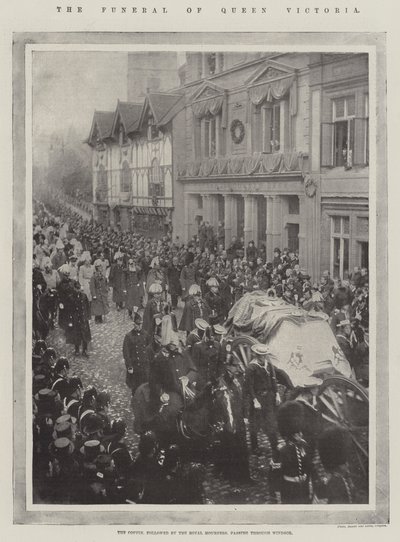 O Funeral da Rainha Vitória de English Photographer