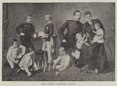 A família imperial alemã de English Photographer