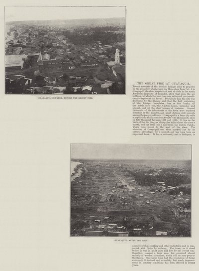 O grande incêndio em Guayaquil de English Photographer