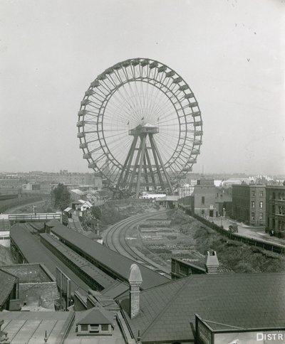 A Grande Roda, Earls Court; Londres de English Photographer