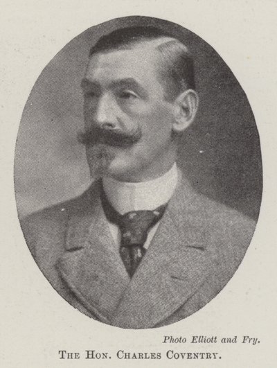 O honorável Charles Coventry de English Photographer