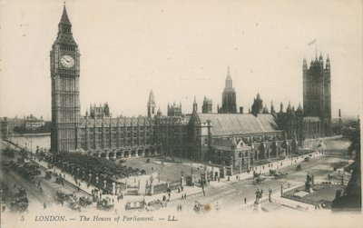 As casas do Parlamento de English Photographer