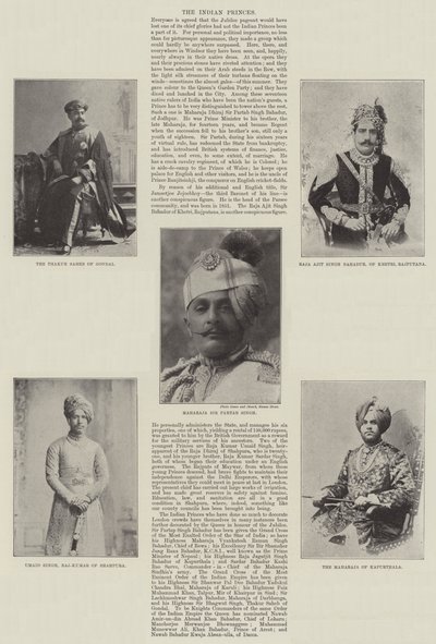 Os principes indianos de English Photographer