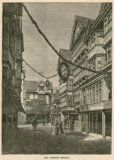 A Exposição Internacional de Saúde em South Kensington: All-Hallows Staining and Butchers Row de English Photographer