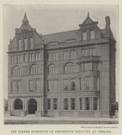O Instituto Jenner de Medicina Preventiva no Chelsea de English Photographer