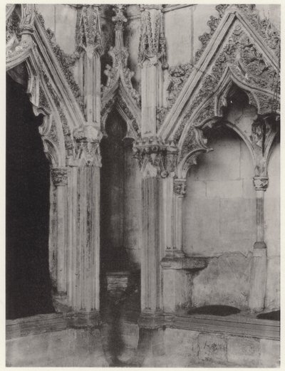 A Capela da Senhora, a Catedral de Ely: SE Corner (foto a p/b) de English Photographer