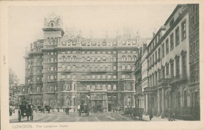 O Langham Hotel, em Londres de English Photographer