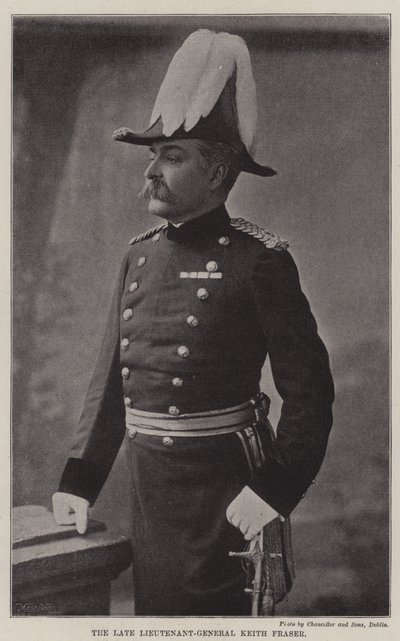 O tenente-general-tenente Keith Fraser de English Photographer