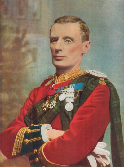 O falecido major-general AG Wauchope, anteriormente Comandante da Brigada das Terras Altas na África do Sul. Morto em ação em Magersfoutein, 11 de dezembro de 1899 de English Photographer