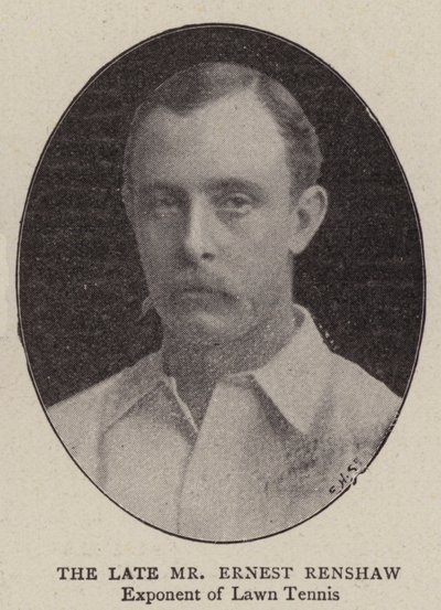 O falecido Sr. Ernest Renshaw de English Photographer
