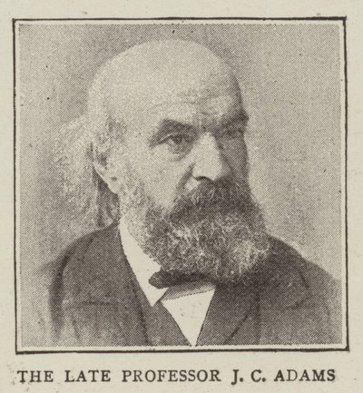 O falecido professor JC Adams de English Photographer