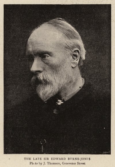 O falecido Sir Edward Burne-Jonts de English Photographer