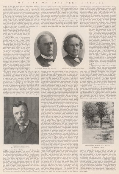 A vida do presidente McKinley de English Photographer