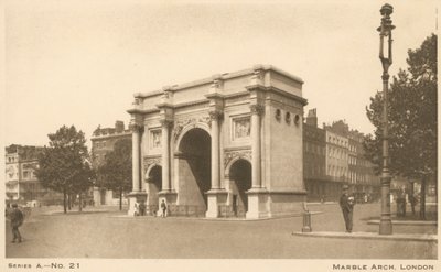O arco de mármore, londres de English Photographer
