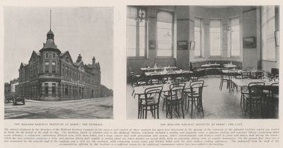 O Midland Railway Institute em Derby de English Photographer