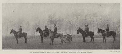O Yeomanry de Montgomeryshire, com Pom-Pom, retornou do Active Service de English Photographer