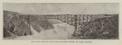 A nova ponte sobre o rio Gouritz em Cape Colony de English Photographer