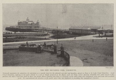 O Novo Cais Britannia, Yarmouth de English Photographer