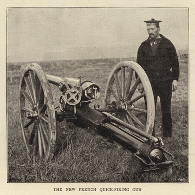 A nova arma francesa de tiro rápido de English Photographer