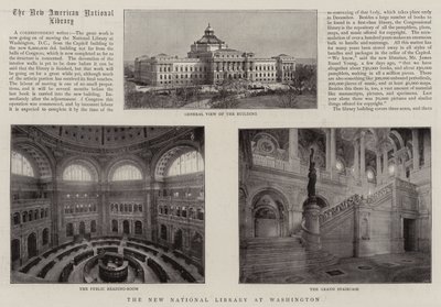 A nova biblioteca nacional em Washington de English Photographer