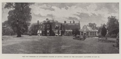As novas instalações do Livingstone College em Leyton, inaugurado pela Explorers Daughter em 23 de maio de English Photographer
