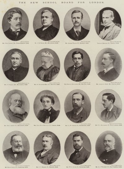 O New School Board para Londres de English Photographer