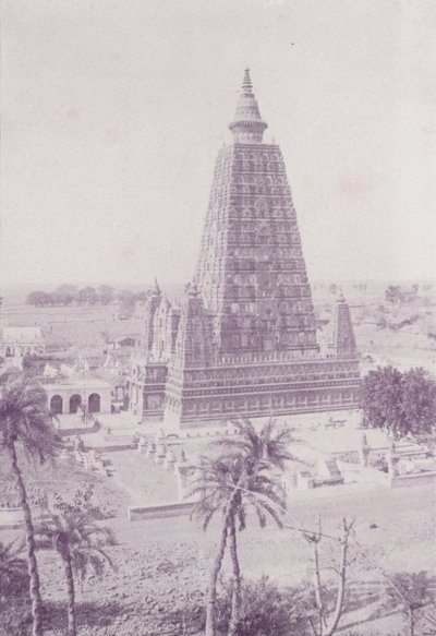 A Torre Velha, Buddh Gaya, restaurada de English Photographer