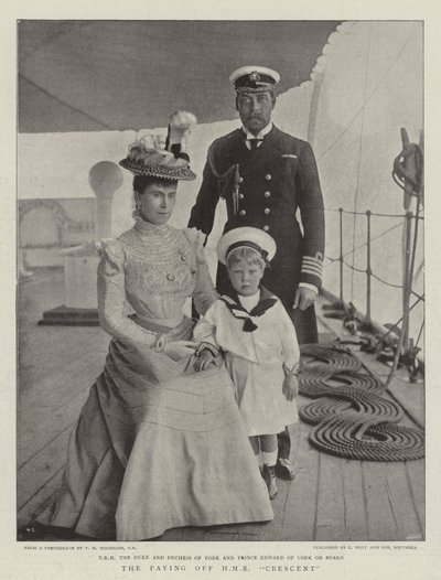 O pagamento do Crescente HMS de English Photographer