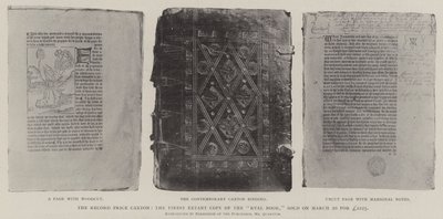 O preço recorde Caxton, a cópia mais extensa do livro de Ryal, vendida em 20 de março por £ 2225 de English Photographer