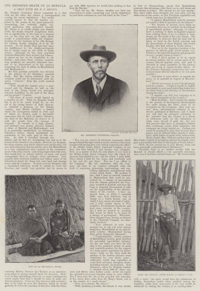 A morte relatada de Lo Bengula de English Photographer